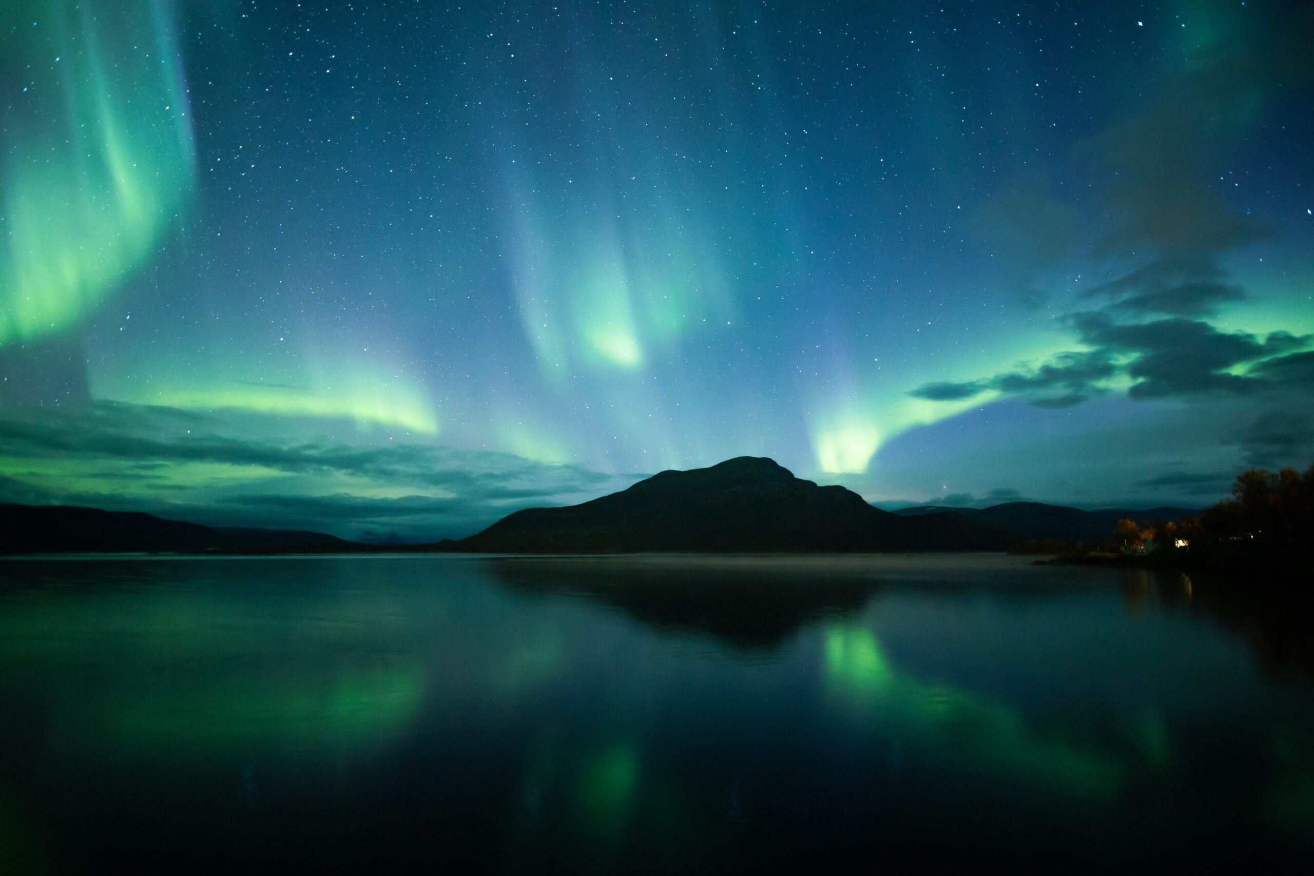 Aurora Borealis in Finnish Lapland